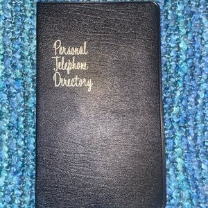 Vintage 1950s Phone Directory Address Book